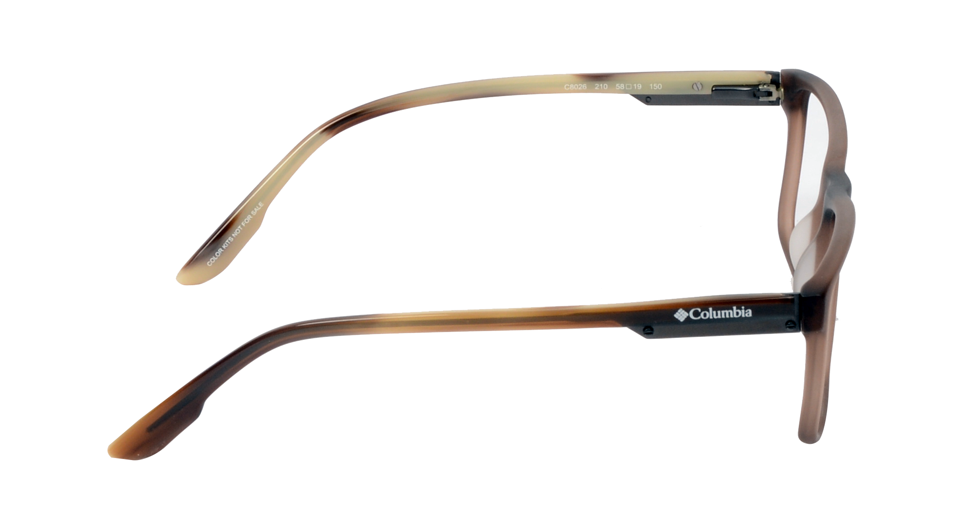 Columbia |8026 |Full Rim |Fibre |BROWN-Fibre |58-19-150_3