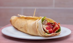 Chicken Double Shawarma with 2 hotdog (Party Size)