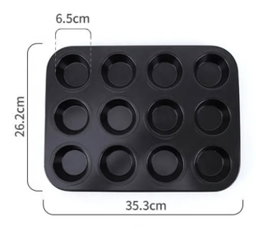 Formas para Cup Cake 12un Aço Carbono