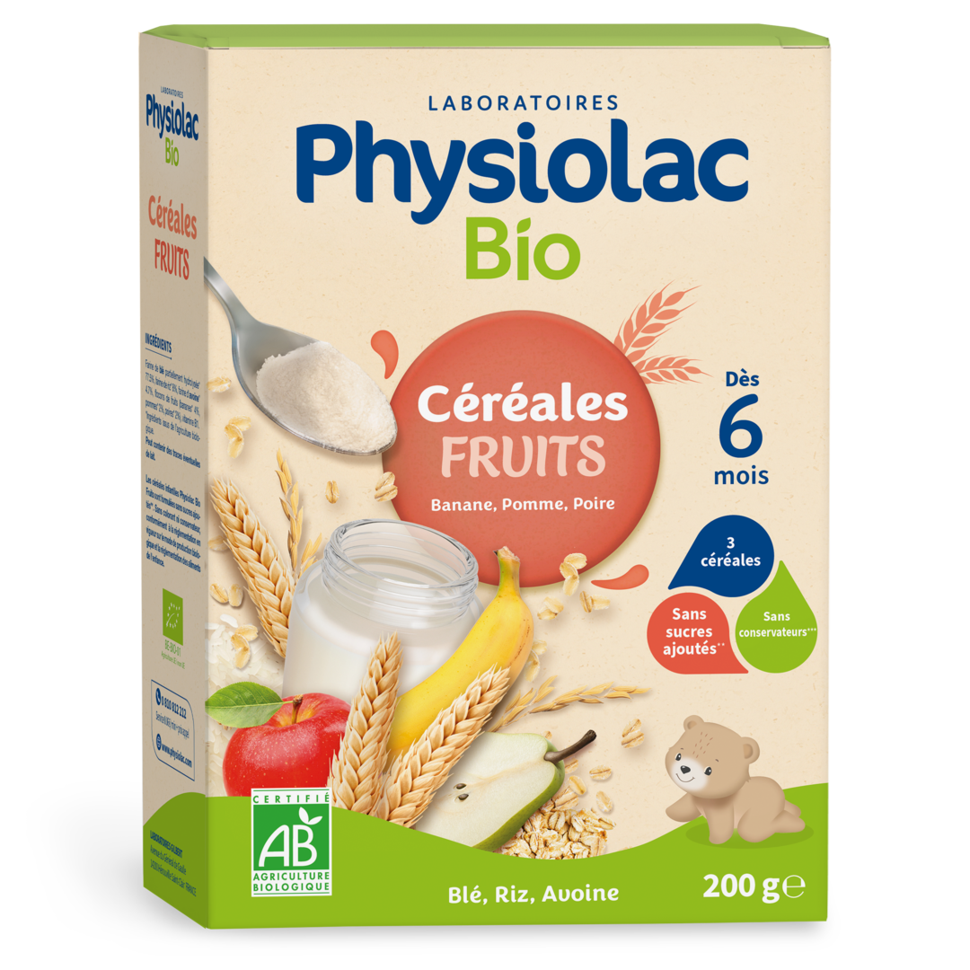 Physiolac Bio Céréales Fruits_0