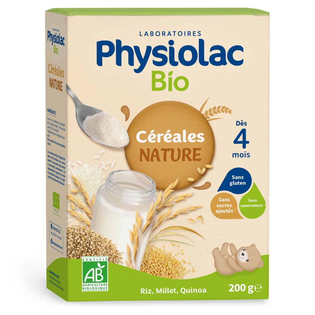 Physiolac Bio Céréales Nature