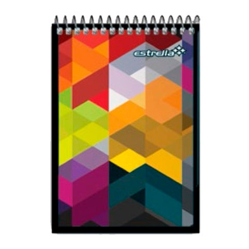 Mini libreta estrella 40hj. Raya