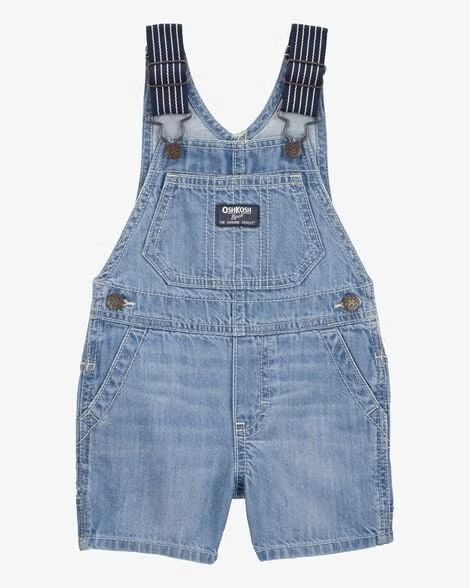 Blue Denim Shortalls (3mths to 5T)_0