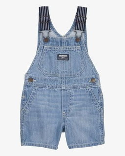 Blue Denim Shortalls (3mths to 5T)