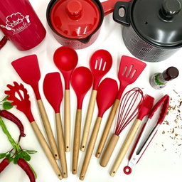 12PCS SILICONE TOOLS