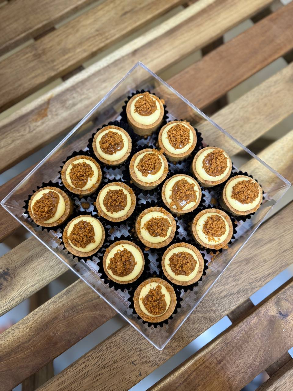 Biscoff Cheesetarts (Box of 16pcs)_1