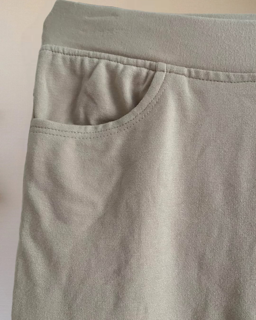 Ruched Hem Cropped Pants_2