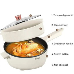 SMART MULTI NONSTICK COOKER WOK