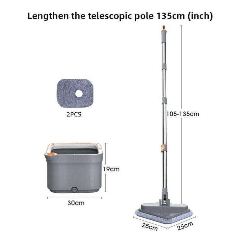 SPIN MOP SEPARATE DIRTY & CLEAN_5