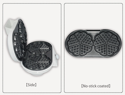SOKANY DOUBLE MINI WAFFLE MAKER #KJ510