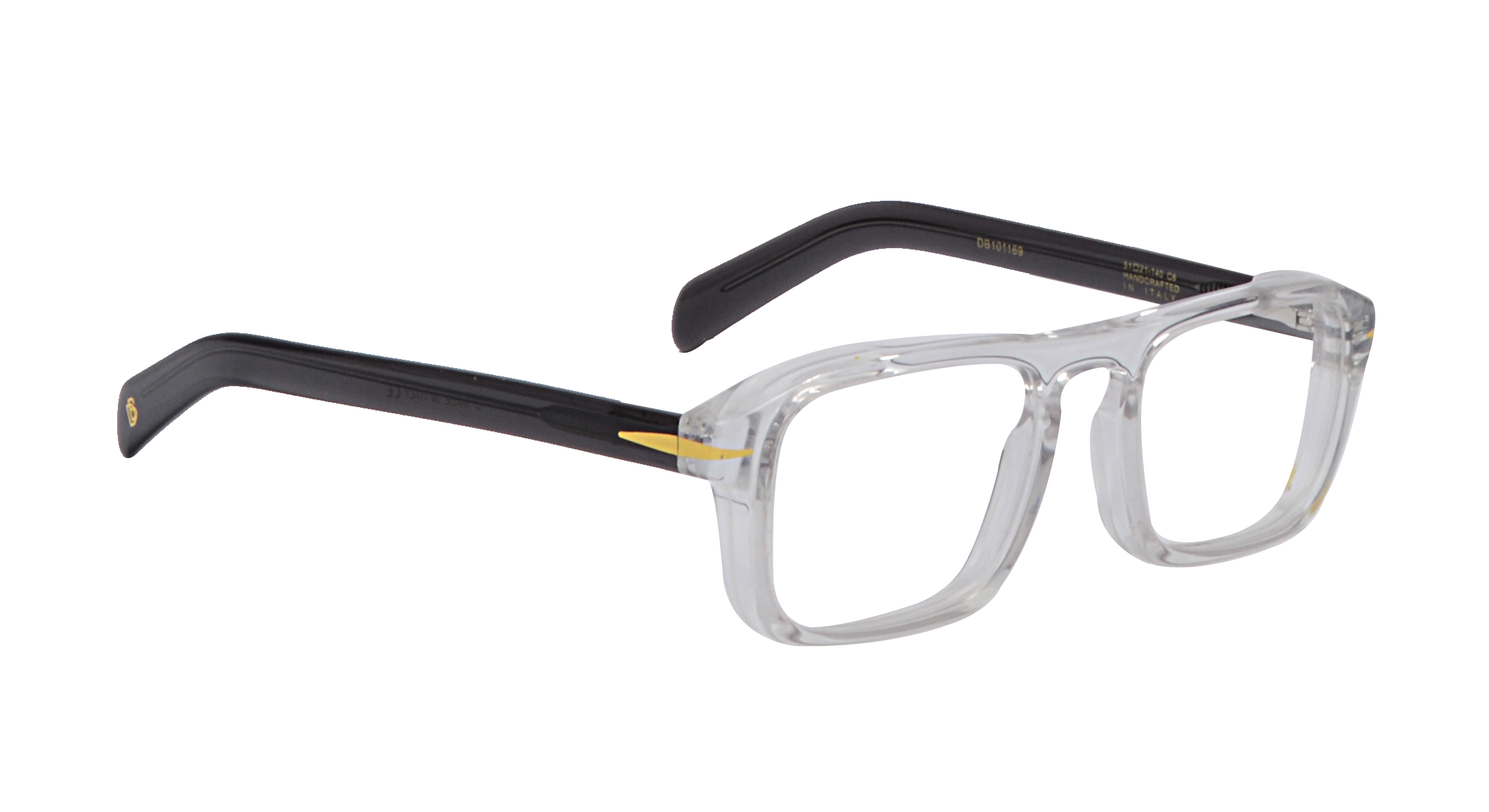 DB101169 |Full Rim |Acetate |TRANSPARENT-Acetate |51-21-140 |Elite