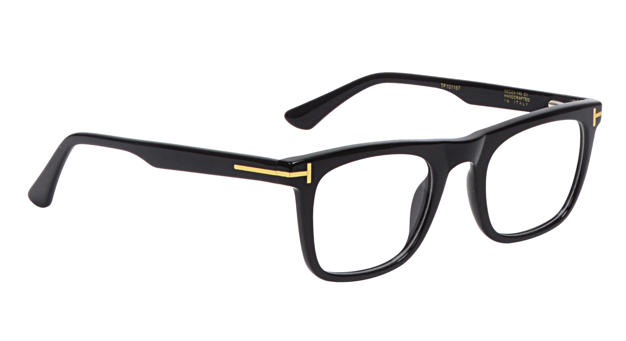 TF101167 |Full Rim |Acetate |BLACK-Acetate |50-23-140 |Elite_0