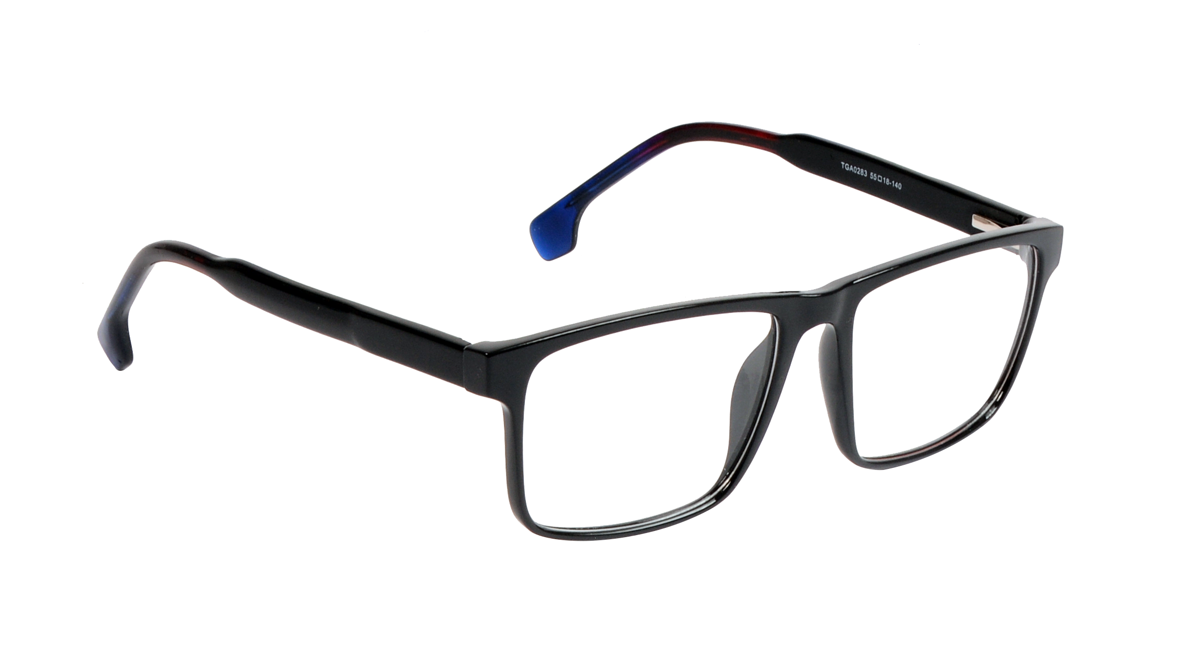 TGA02 |283 |Full Rim |Fibre |BLACK-Fibre |55-18-140