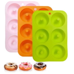 Forma Silicone para Rosquinha/Donuts