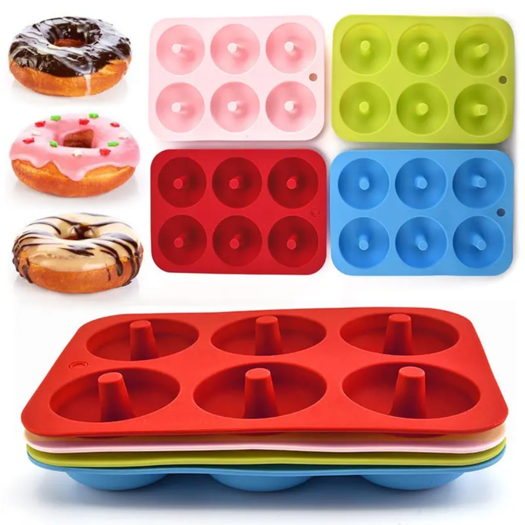 Forma Silicone para Rosquinha/Donuts_1