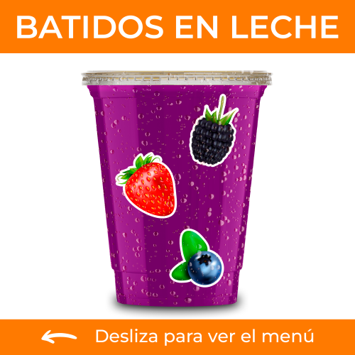 ¡Nuevo! - BATIDOS EN LECHE O HELADO