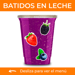 ¡Nuevo! - BATIDOS EN LECHE O HELADO