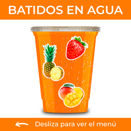 BATIDOS EN AGUA