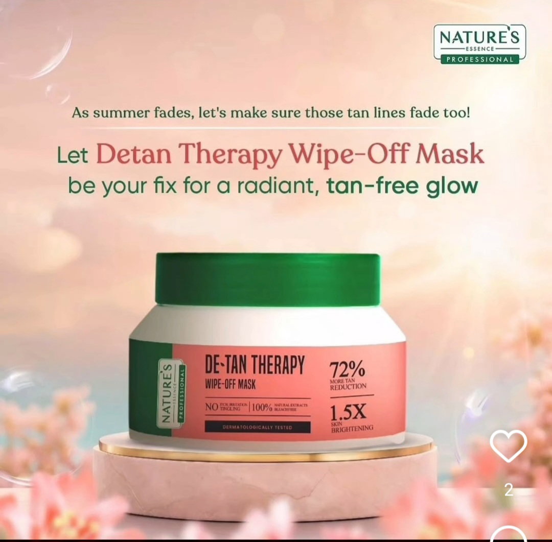 Detan Therapy 500gm - Natures Essence_1