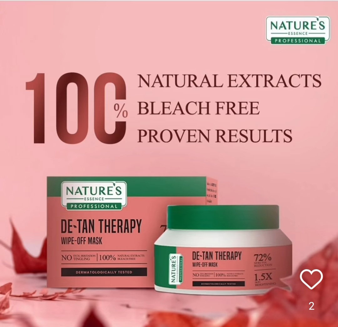 Detan Therapy 500gm - Natures Essence