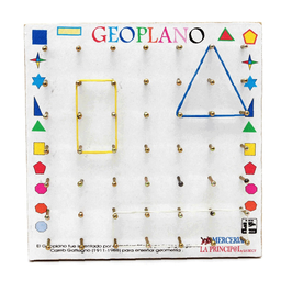 Geoplano de Madera 20 X 20cm 