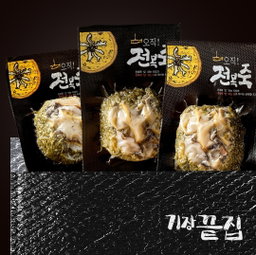 기장끝집 전복내장 오직전복죽 밀키트, 195g, 3개 Abalone Innards Porridge Kit 195g x3