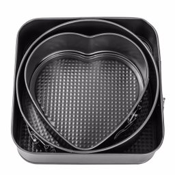 Forma de Aço Carbono para  Bolo 3pcs