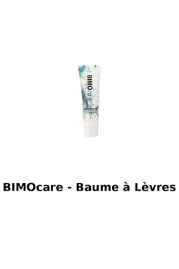 Baume lèvres 