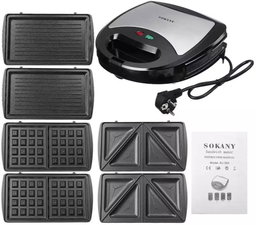 SOKANY SANDWICH MAKER 3in1 KJ302