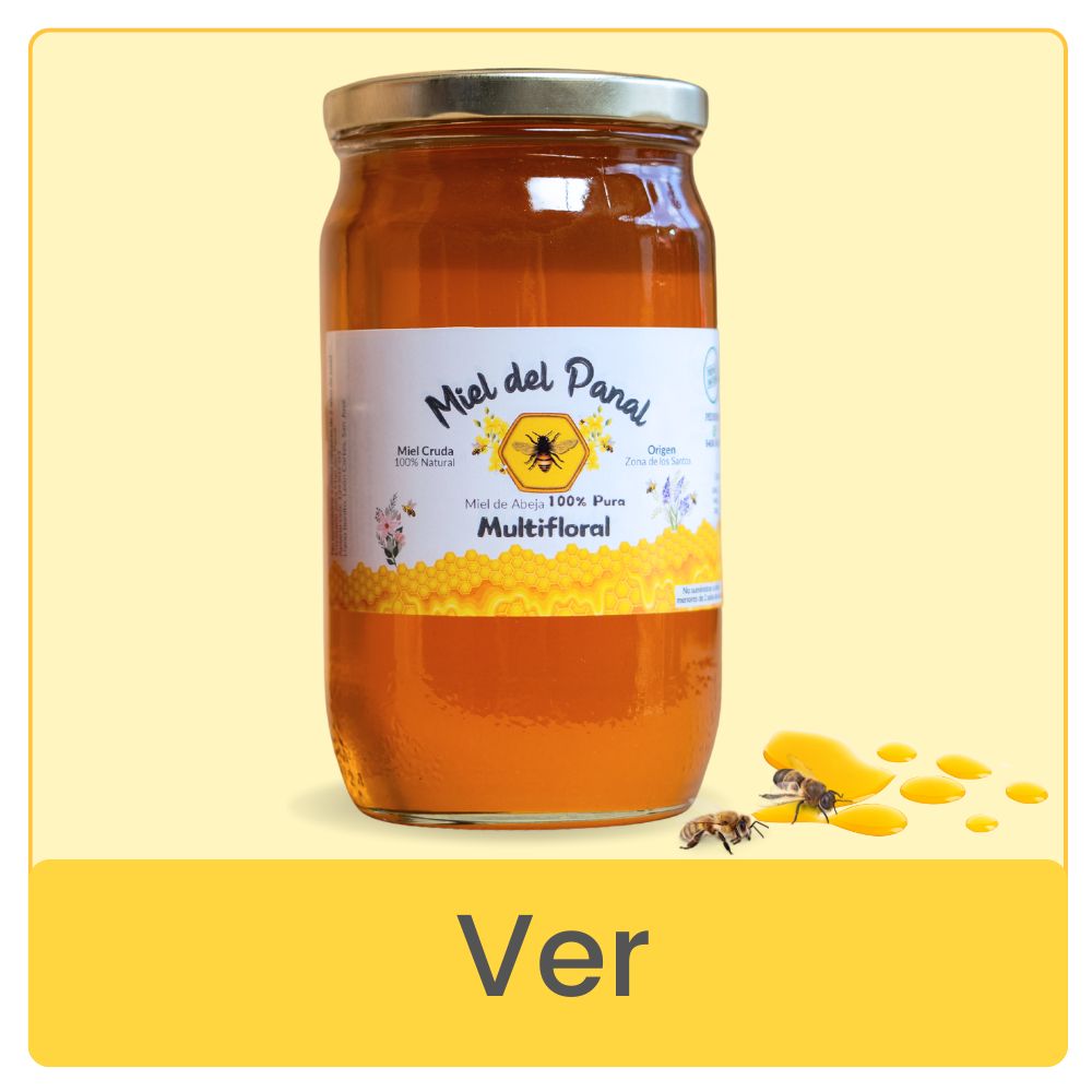 Miel Cruda multifloral (1 kilo)