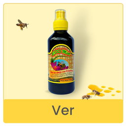 Miel con Propóleo, Eucalipto, Jengibre, Tomillo, Hierbabuena.