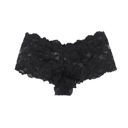 Black  Floral Lace Panty