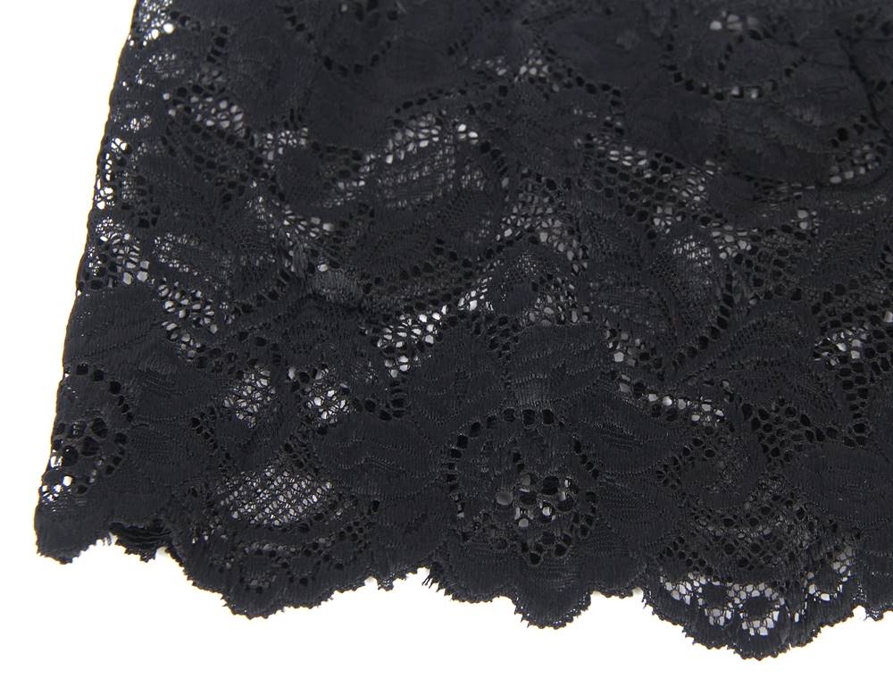 Black  Floral Lace Panty_3