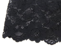 Black  Floral Lace Panty