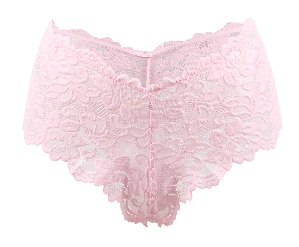 Pink Floral Lace Panty _1