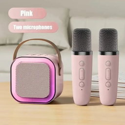 K12 KARAOKE SPEAKER TWO MICROPHONE