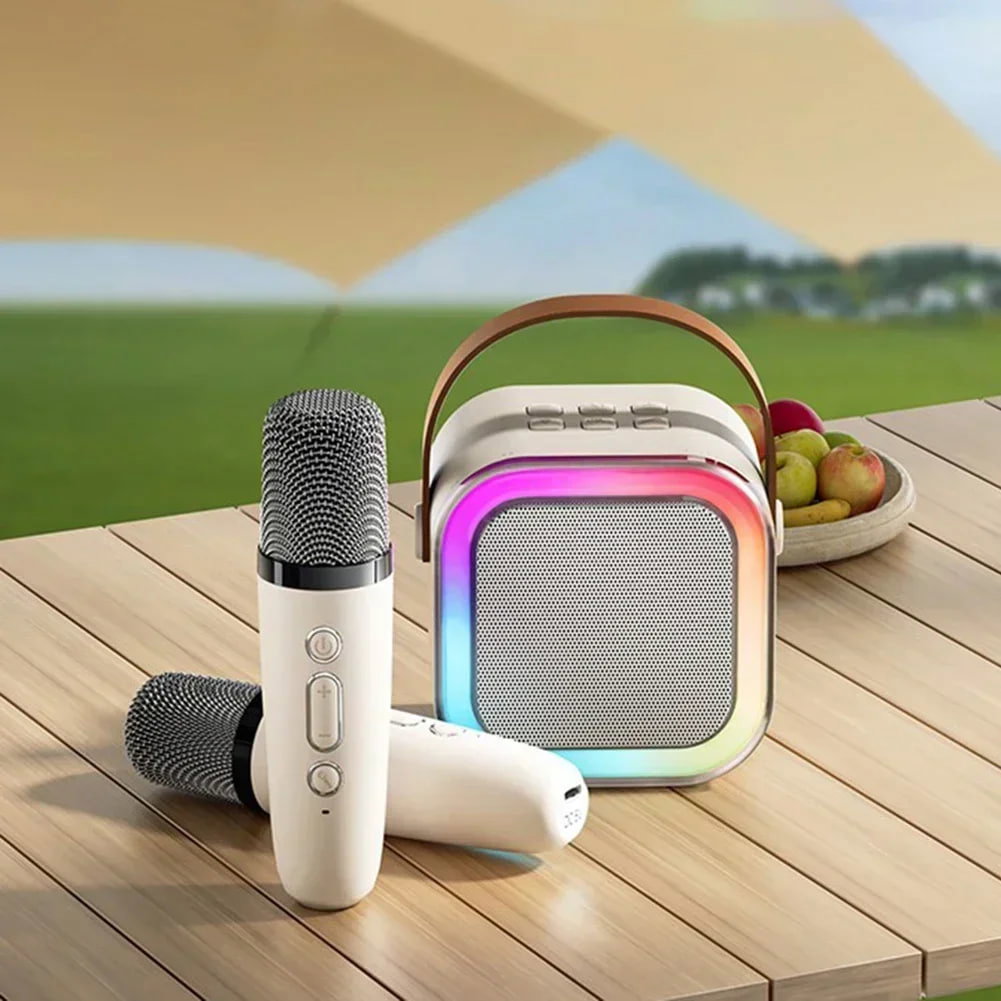 K12 KARAOKE SPEAKER TWO MICROPHONE_0