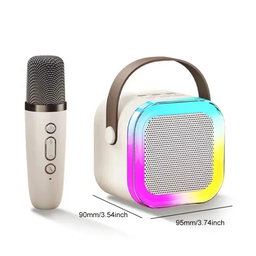 K12 KARAOKE SPEAKER TWO MICROPHONE