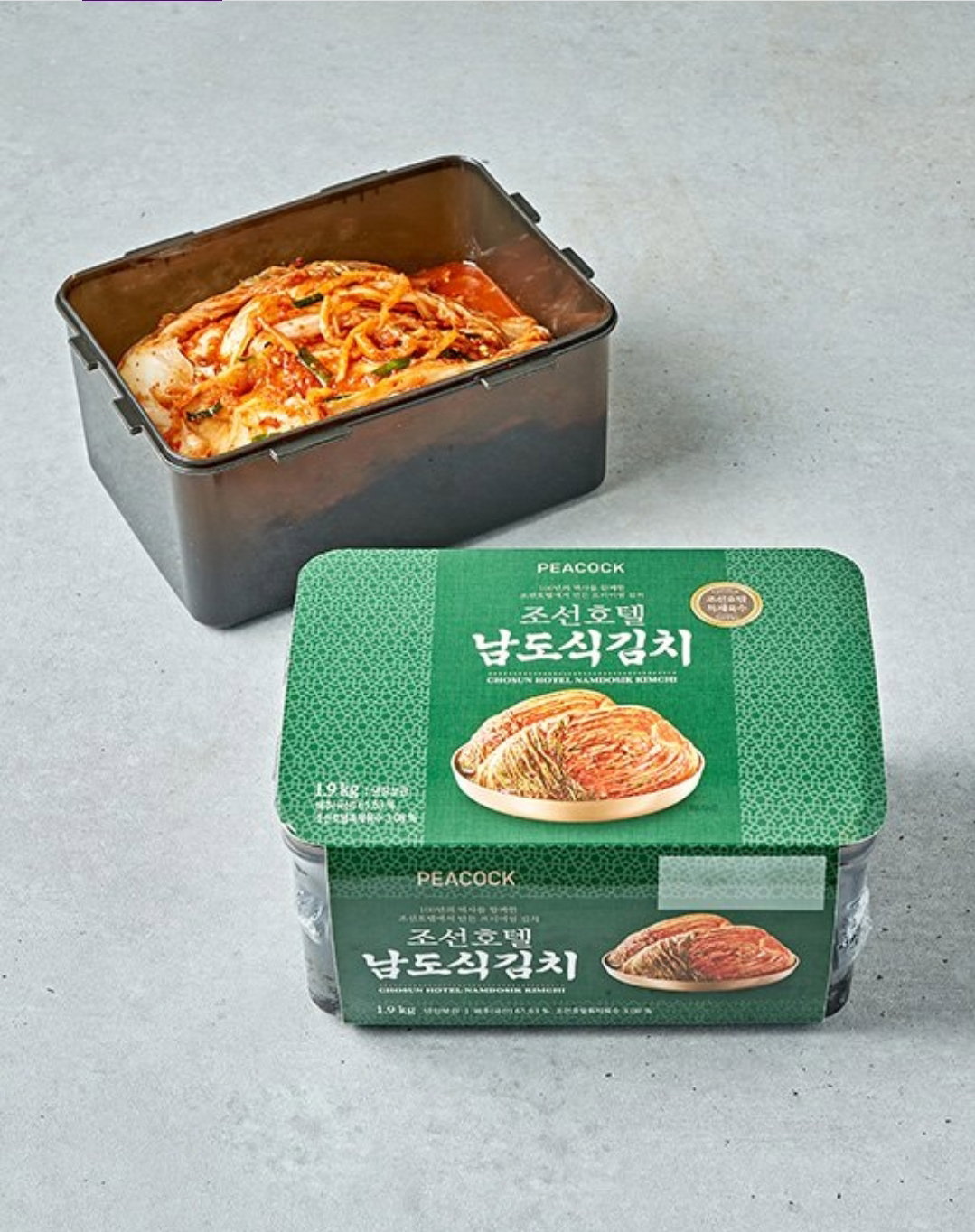 [피코크] 조선호텔 남도식 김치 1.9kg [Peacock] Josun Hotel Southern-Style Kimchi 1.9kg_0