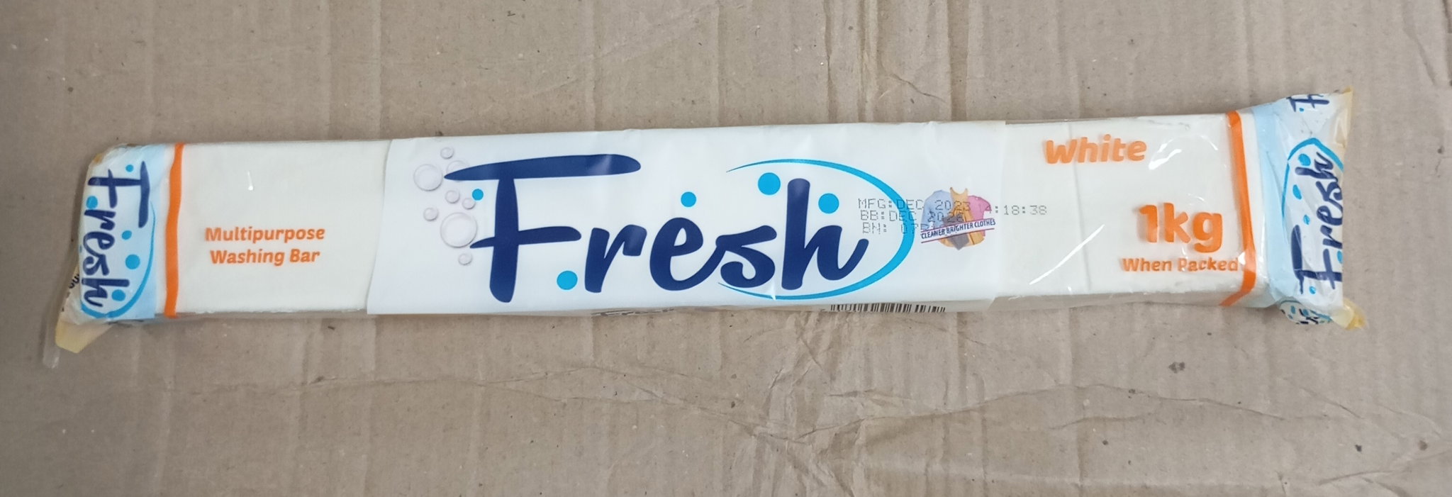 FRESH WHITE BAR SOAP 1KG_0