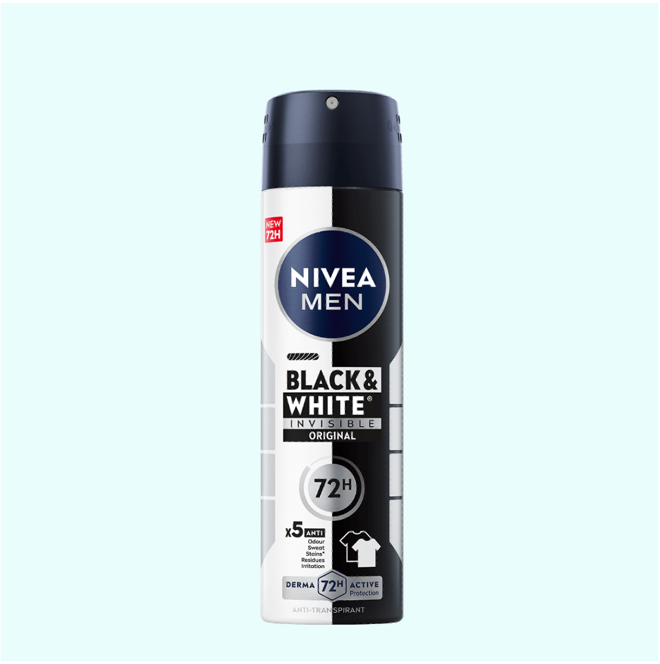 Nivea Men Black & White Invisible Original 72h