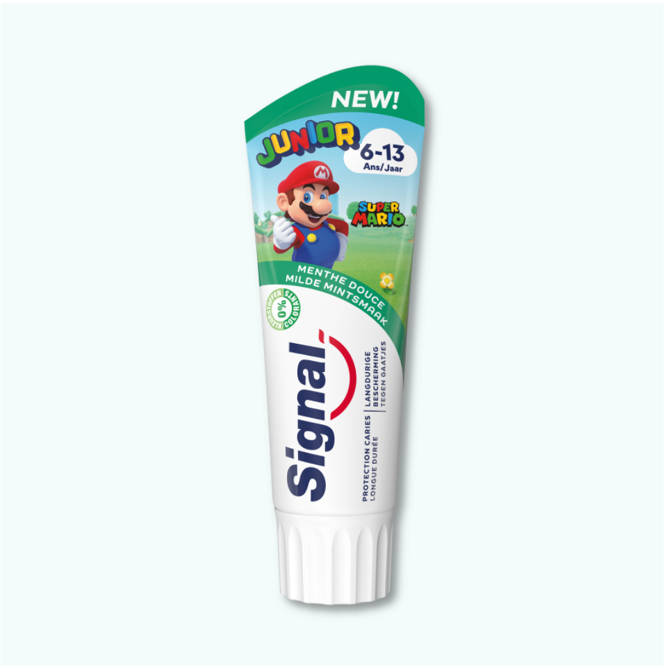 Signal 6-13 ans Menthe Douce, tube de 75ml