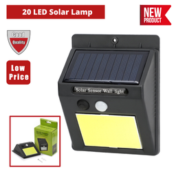 20 LED SOLAR LAMP (LAMPU SOLAR)
