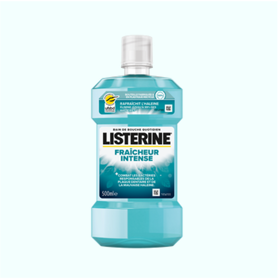 LISTERINE Bain de bouche fraîcheur intense 500ml_0