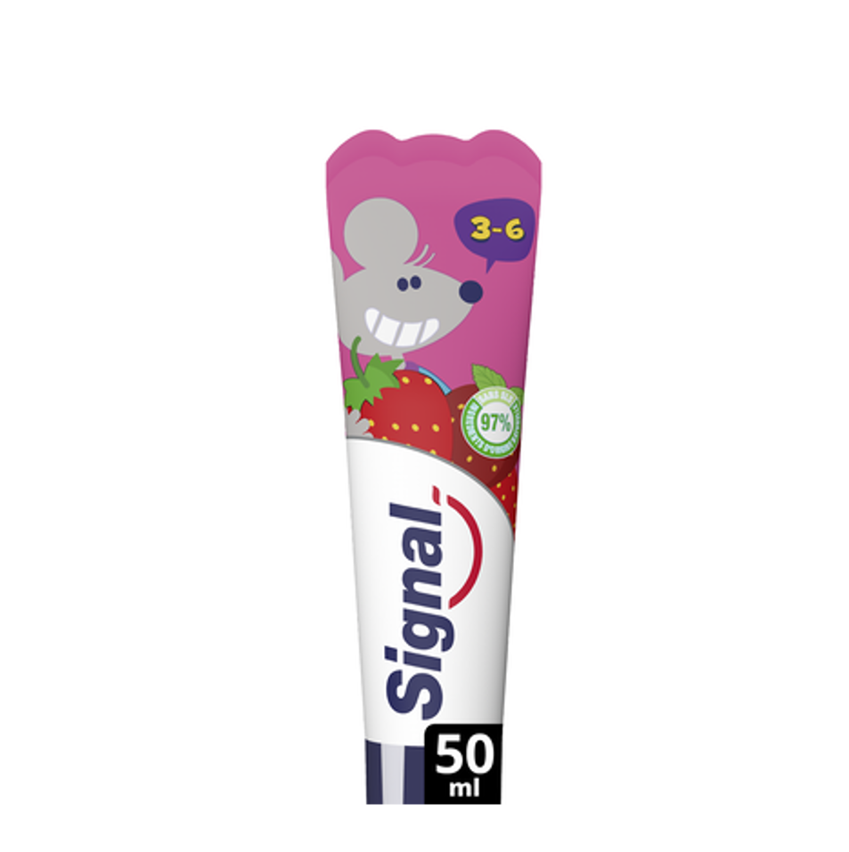 Signal 3-6 ans Fraise Gaga, tube de 50ml