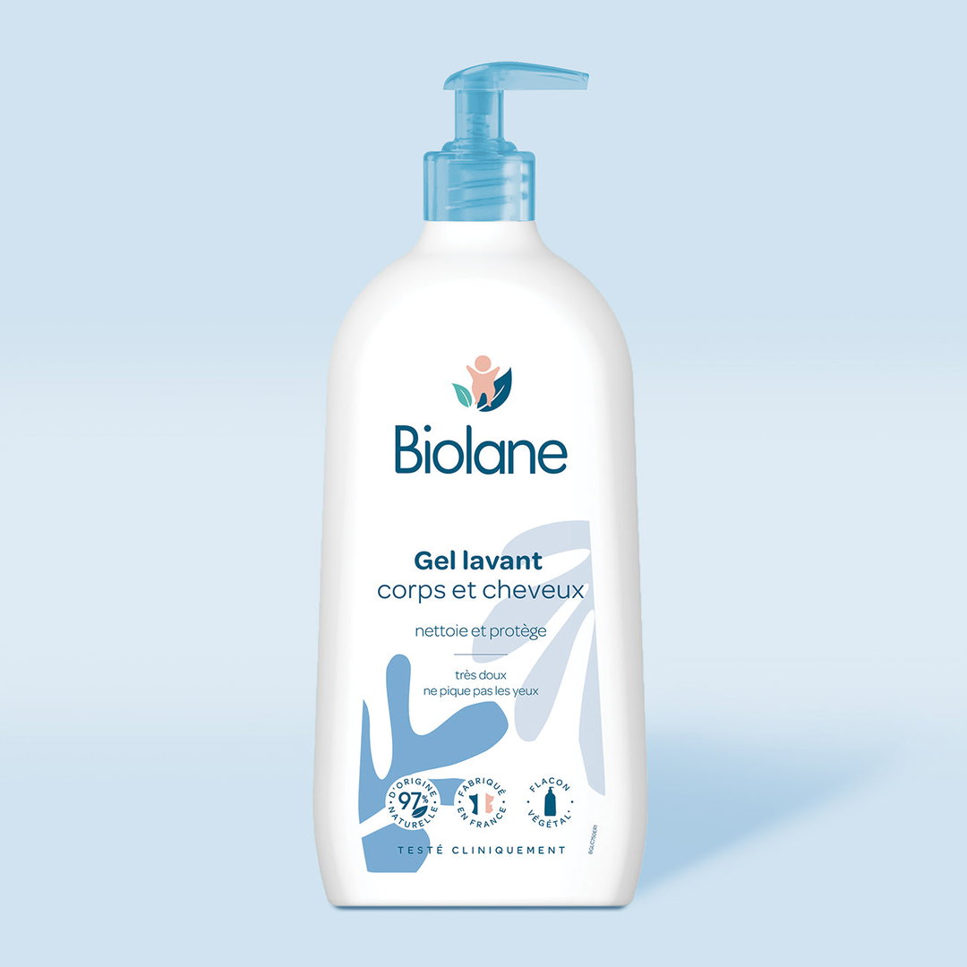 Biolane Gel lavant corps & cheveux 2 en 1 - 350ml