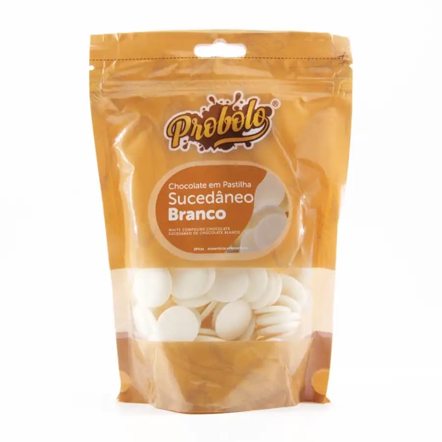 Chocolate em Pastilha Branca/Negro(Probolo)