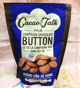 Chocolate Em Pastilha Cocoa Talk (Chinesa)