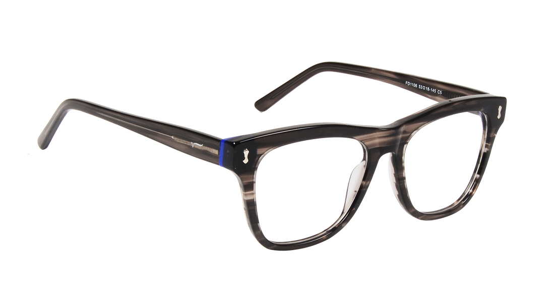 ACETATE |FD1106 |Full Rim |Acetate |BLUE-Acetate |53-18-145