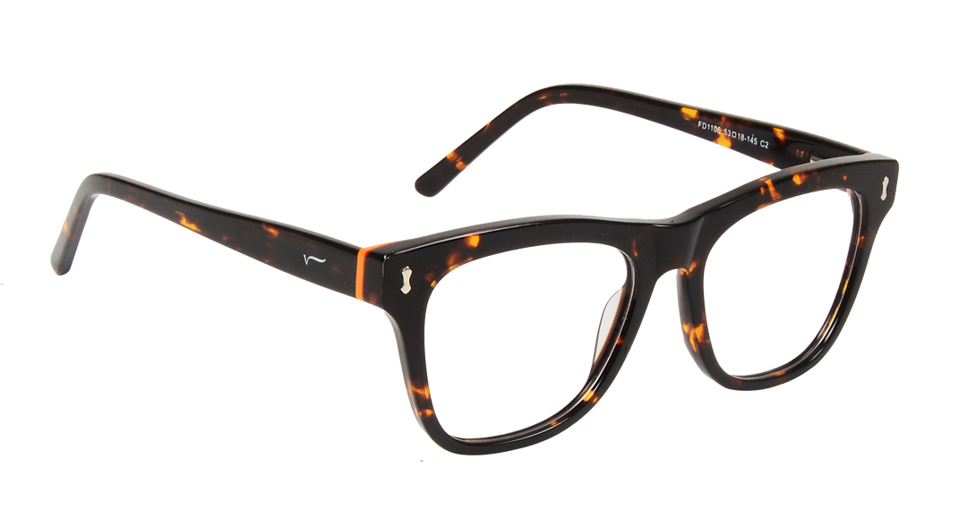 ACETATE |FD1106 |Full Rim |Acetate |TIGER PRINT-Acetate |53-18-145
